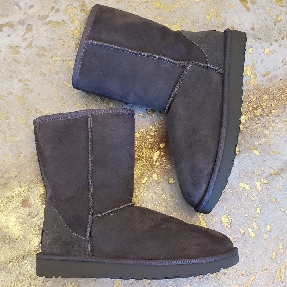 UGG Classic Boots Grey Mid Height Size 7